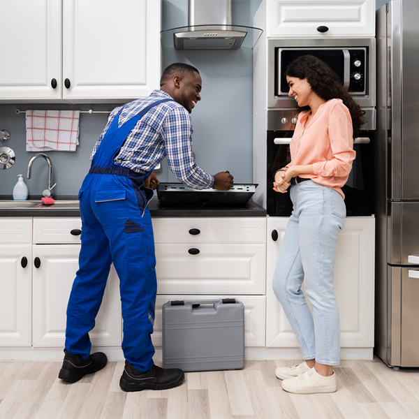 can you provide an estimate for cooktop repair before beginning any work in Summerfield